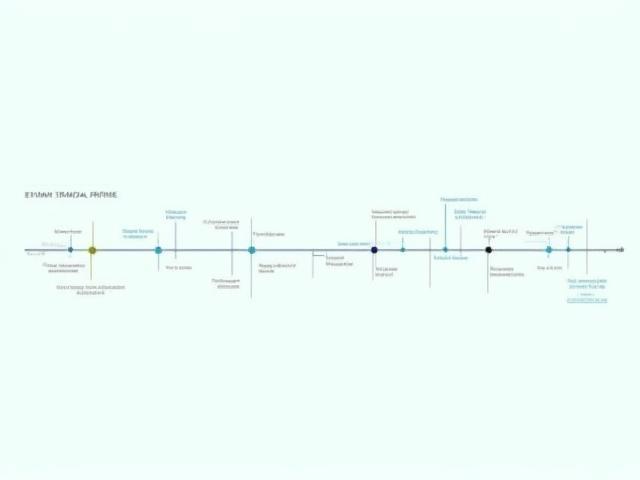 Timeline illustrating key milestones in our company journey
